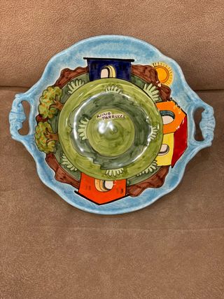 Piatto in ceramica di Nino Parrucca