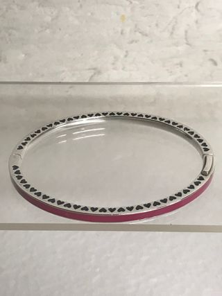 PULSERA RÍGIDA PLATA PANDORA CIRCONITAS/cereza