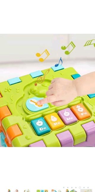 cubo de actividades bebé 6 en 1