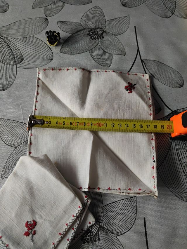 Servilletas mini antiguas