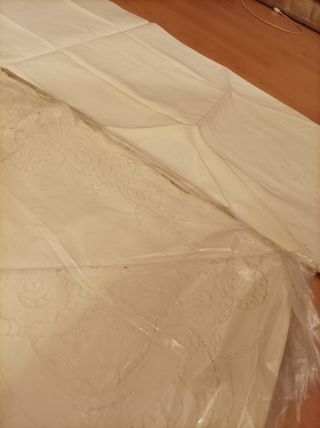 sábanas beige Rayo cama 90