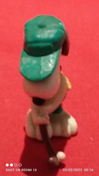 6 Figuras SNOOPY de PVC años 80.
