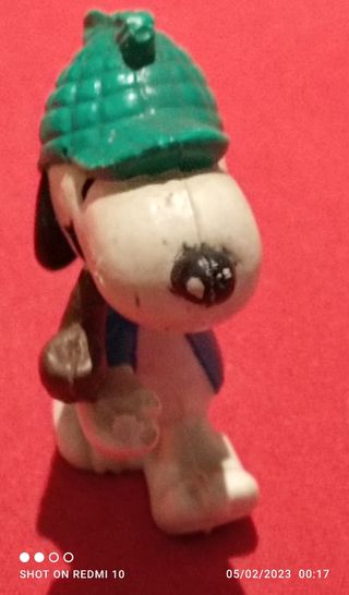 6 Figuras SNOOPY de PVC años 80.