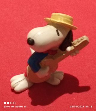 6 Figuras SNOOPY de PVC años 80.