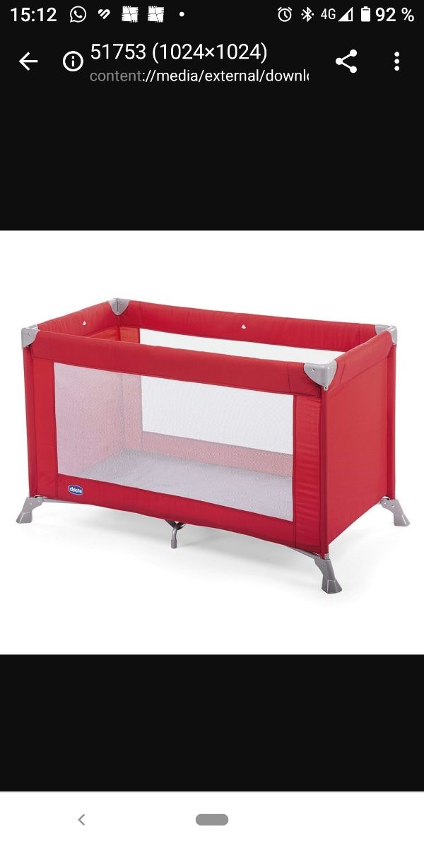 parque cuna viaje chicco OCASIÓN