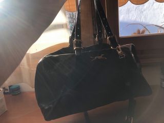 Bolso negro de piel - BIMBA Y LOLA
