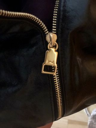 Bolso negro de piel - BIMBA Y LOLA