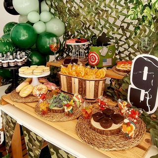 Decoraciones con Globos para Eventos Candy Bar