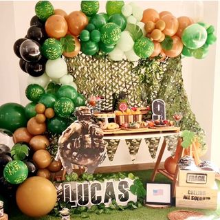 Decoraciones con Globos para Eventos Candy Bar