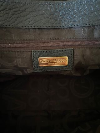 Elegante bolso auténtico de D&G