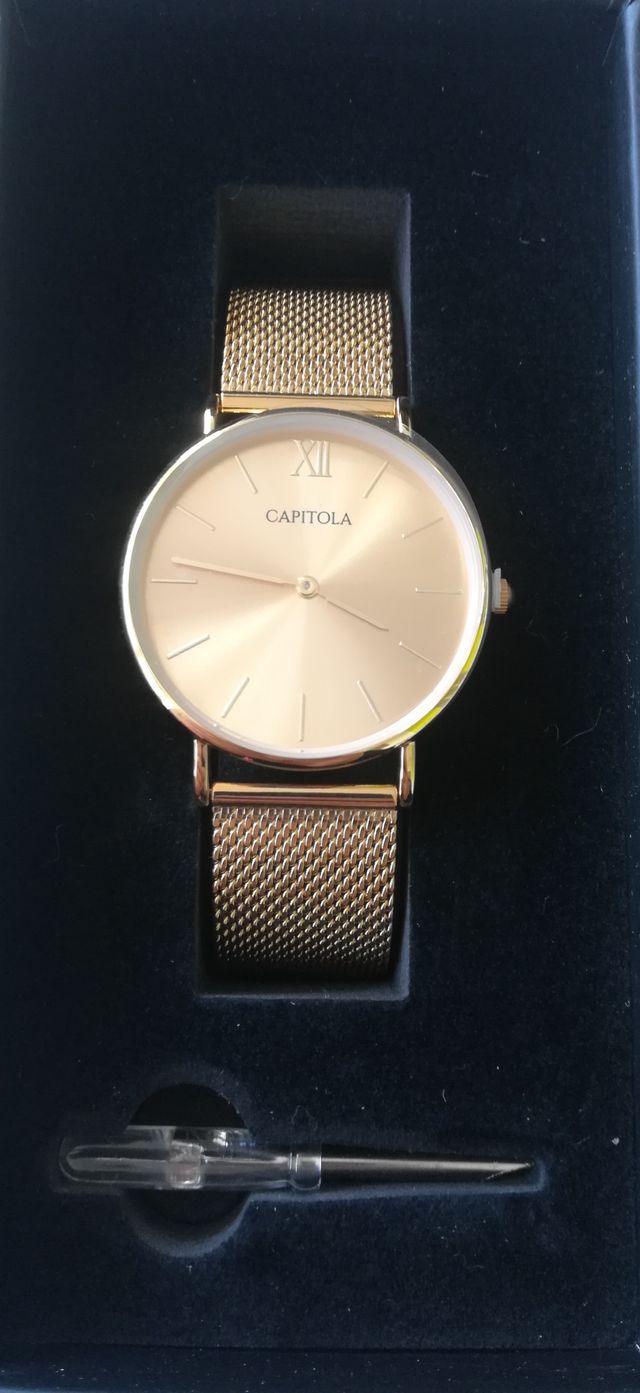 Reloj Capitola mujer gold (dorado)
