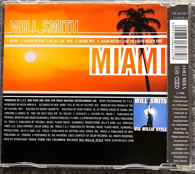 WILL SMITH "MIAMI"