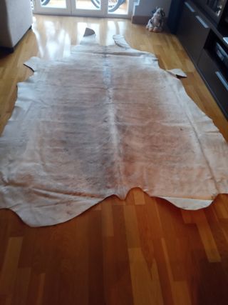 alfombra piel vaca