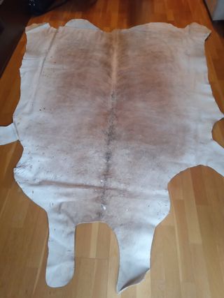 alfombra piel vaca