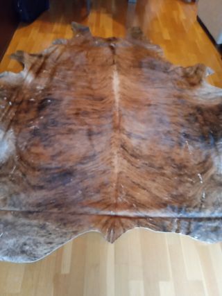 alfombra auténtica de piel de vaca