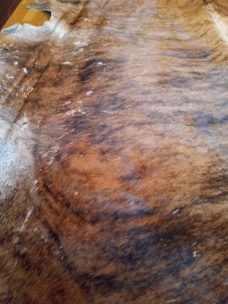 alfombra auténtica de piel de vaca