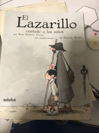 Lazarllo de Tormes lee