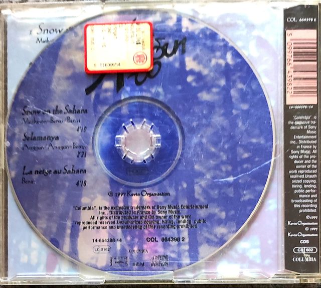 ANGGUN "SNOW ON THE SAHARA"