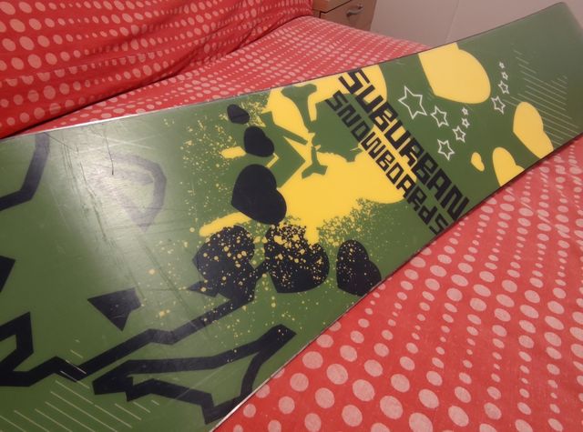 Snowboard suburbano