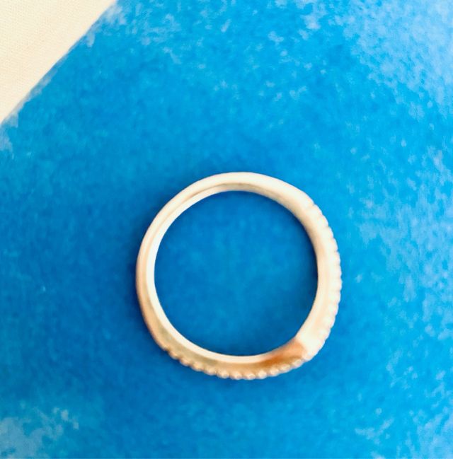 Pandora anillo de plata de ley- impecable-