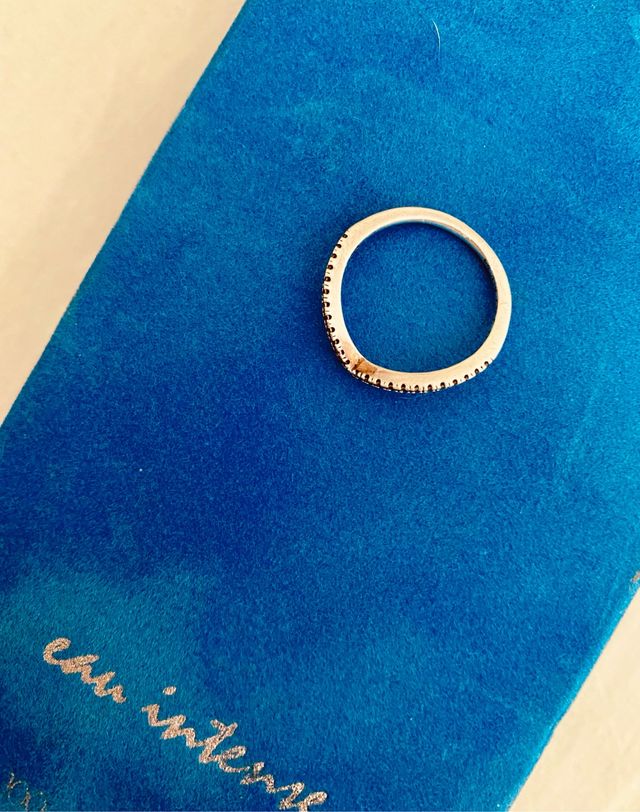 Pandora anillo de plata de ley- impecable-