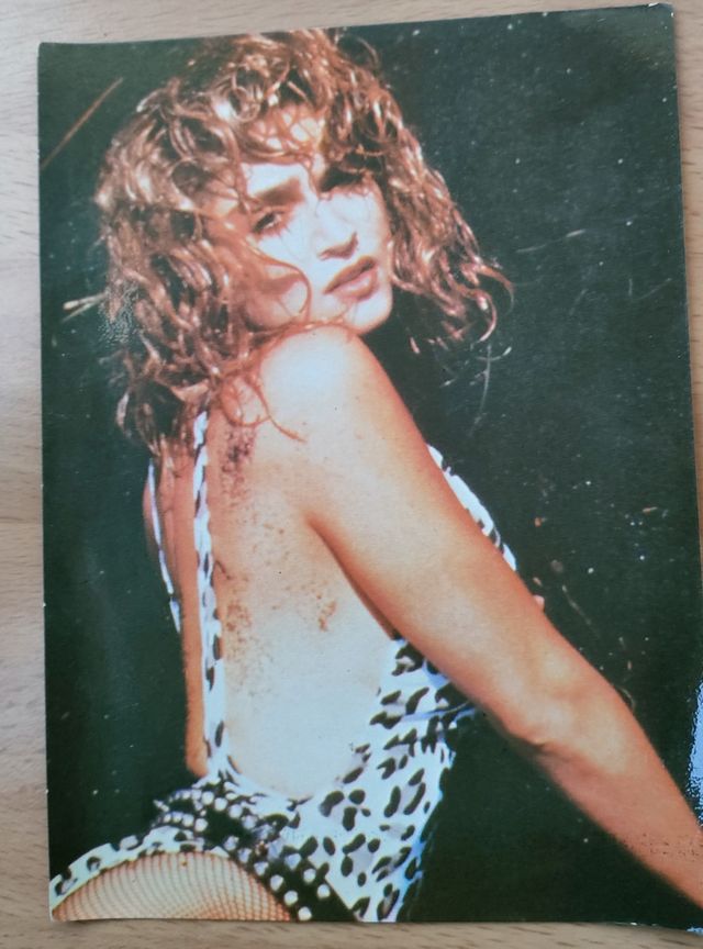 Lote 5 postales MADONNA años 80