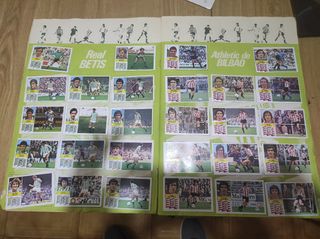 Album cromos Liga 82-83