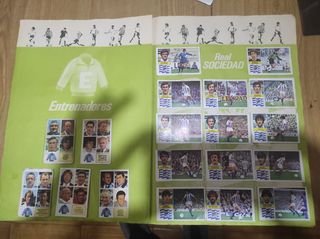Album cromos Liga 82-83