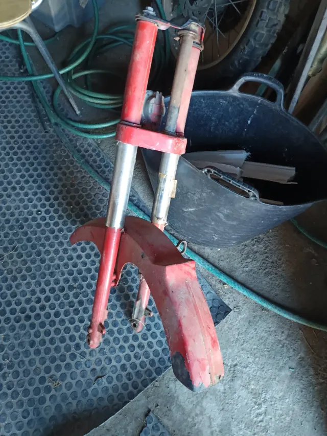 horquillas derbi variant 50, vespino etc.