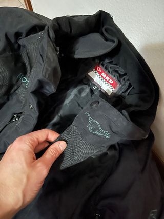 Chaqueta moto protección 