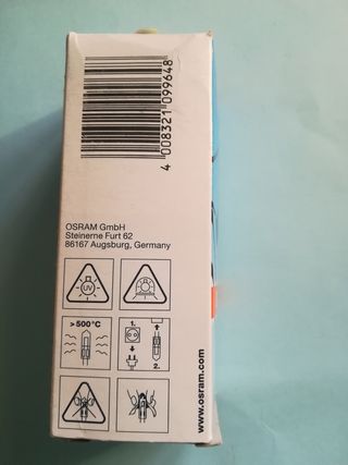Lámpara halógena Display OSRAM