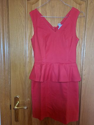 vestido rojo de fiesta