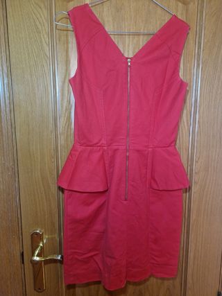 vestido rojo de fiesta