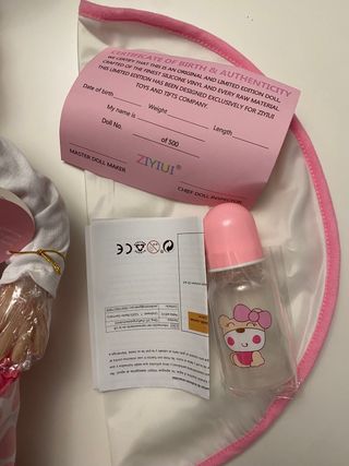 ZIYIUI bebé Reborn Niña 55cm