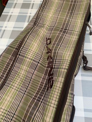 Tabla snow, fijaciones y funda