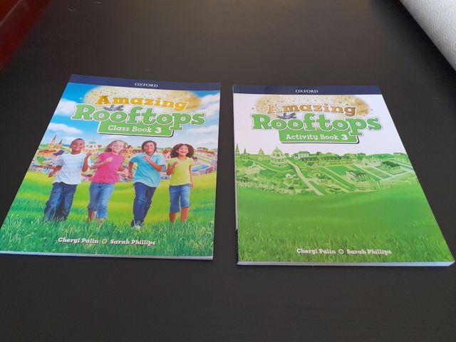 Amazing Rooftops Class Book 3 y Activity Book 3 de segunda mano por 25