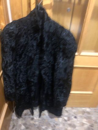 Abrigo vintage de karakul
