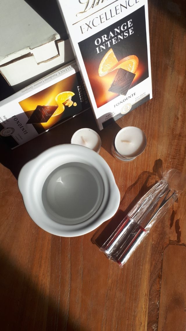 Set per fonduta cioccolato