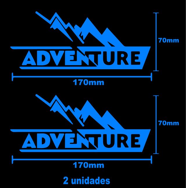 PEGATINAS ADVENTURE