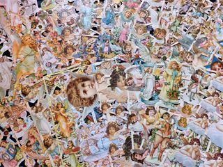 25 láminas Cromos Troquelados Palma Picar ANGELES