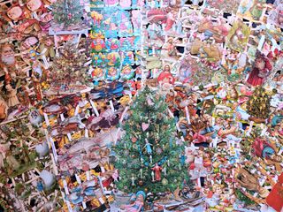 25 láminas Cromos Troquelados Palma NAVIDAD FIESTA