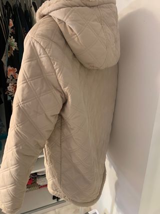 Abrigo oversize reversible