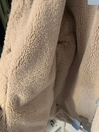 Abrigo oversize reversible