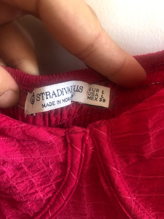 Vestido rosa verano talla L