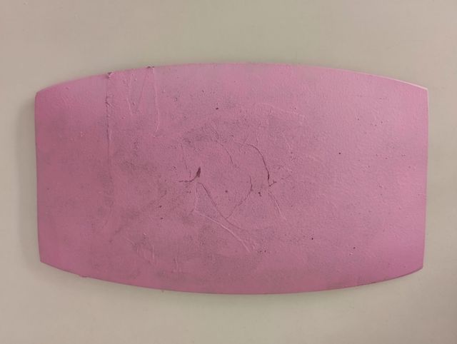 Piastra decorativa in vetro per decoupage