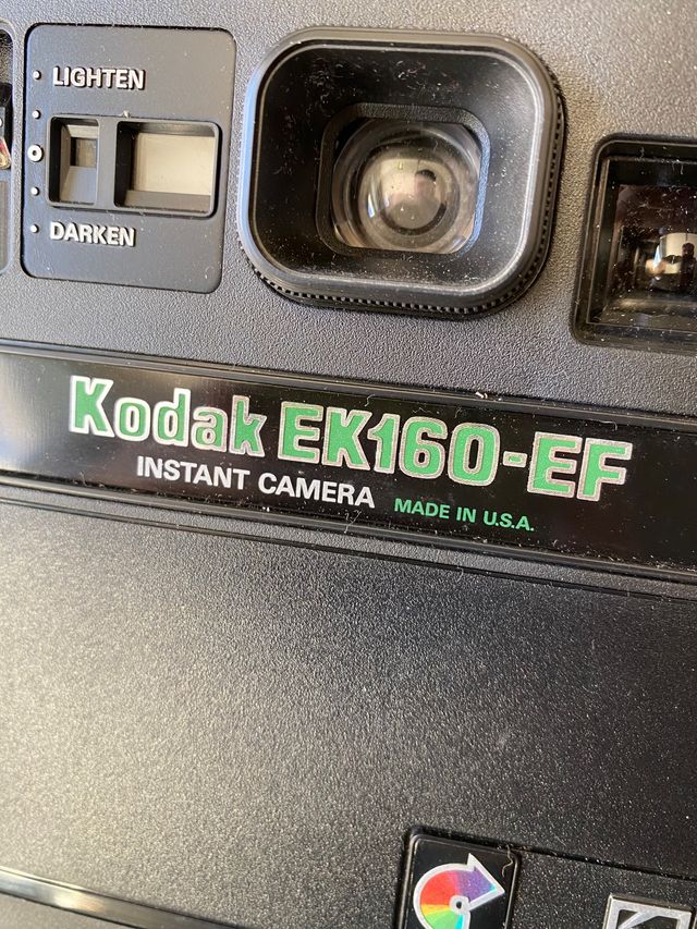 Cámara instantánea kodak ek160- ex
