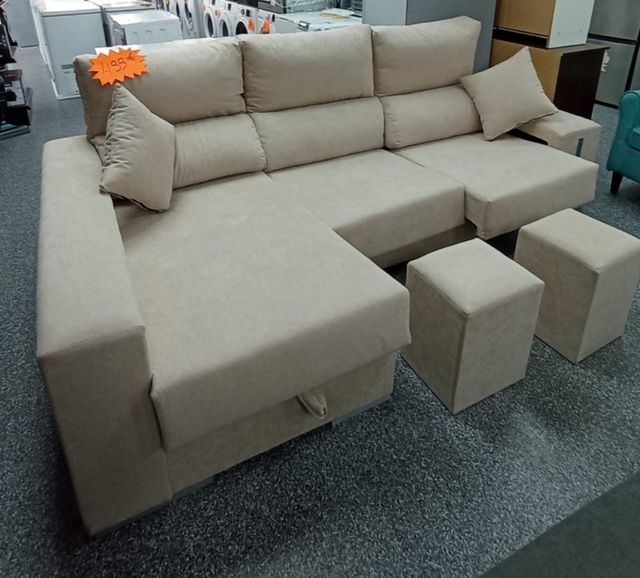 SOFÁS CHAISELONGUE EXTENSIBLES 2.60M OSCAR \u2705\u2705 de segunda mano