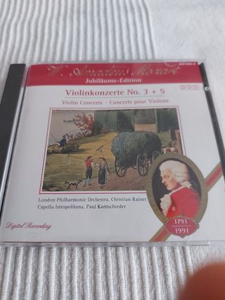 Mozart - Violin conciertos 3 y 5