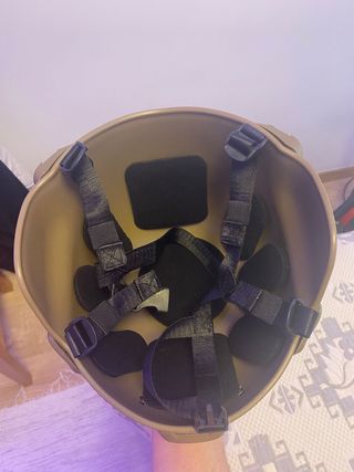 Casco, gafas protectoras de airsoft