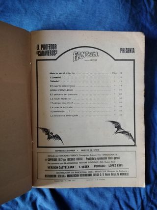 Fantom Relatos escalofriantes nr. 21